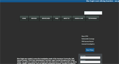 Desktop Screenshot of blueeagleinvestigations.com